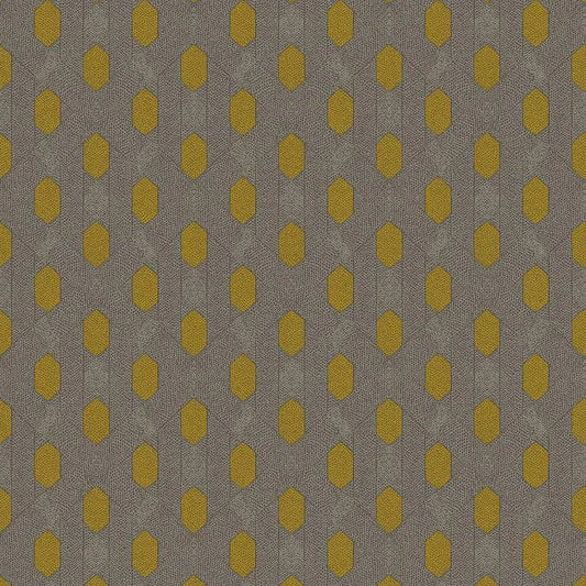 Closeup of a wallpaper showing its Circles, Contemporary, Geometric, Two-tone pattern, color, and texture.