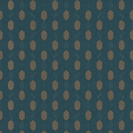 Closeup of a wallpaper showing its Circles, Contemporary, Geometric, Two-tone pattern, color, and texture.