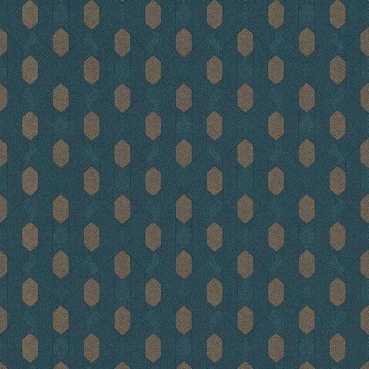 Closeup of a wallpaper showing its Circles, Contemporary, Geometric, Two-tone pattern, color, and texture.