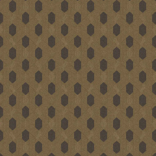 Closeup of a wallpaper showing its Circles, Contemporary, Geometric, Two-tone pattern, color, and texture.