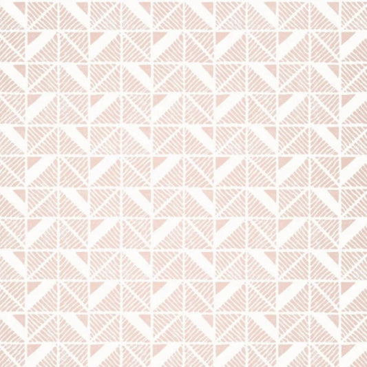 Closeup of a wallpaper showing its Art-Deco, Contemporary, Pastels, Two-tone pattern, color, and subtle texture.