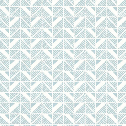 Closeup of a wallpaper showing its Art-Deco, Contemporary, Pastels, Two-tone pattern, color, and subtle texture.