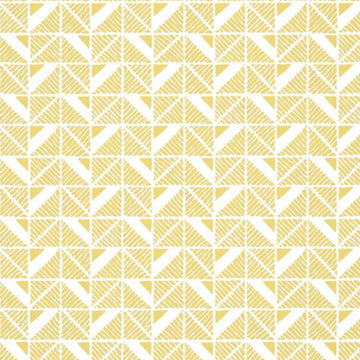 Closeup of a wallpaper showing its Art-Deco, Contemporary, Two-tone pattern, color, and subtle texture.