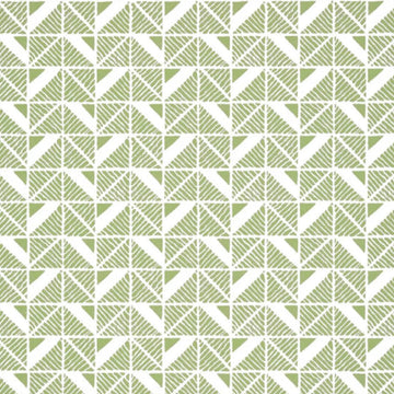 Closeup of a wallpaper showing its Art-Deco, Contemporary, Two-tone pattern, color, and subtle texture.