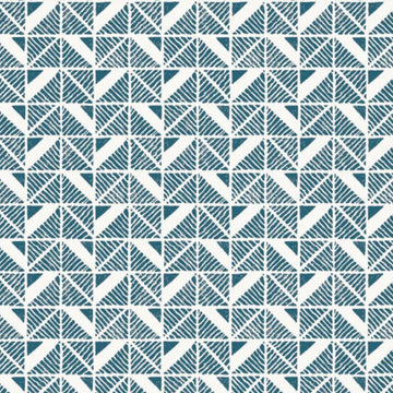 Closeup of a wallpaper showing its Art-Deco, Contemporary, Two-tone pattern, color, and subtle texture.