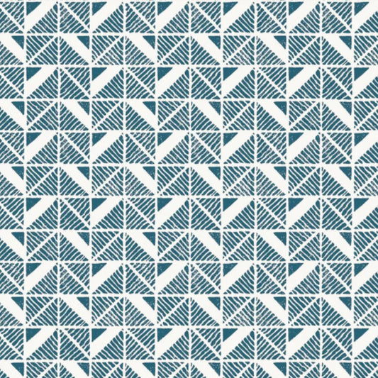 Closeup of a wallpaper showing its Art-Deco, Contemporary, Two-tone pattern, color, and subtle texture.