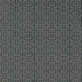 Closeup of a wallpaper showing its Art-Deco, Chainlink, Contemporary, Two-tone pattern, color, and subtle texture.