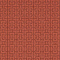 Closeup of a wallpaper showing its Art-Deco, Chainlink, Contemporary, Two-tone pattern, color, and subtle texture.