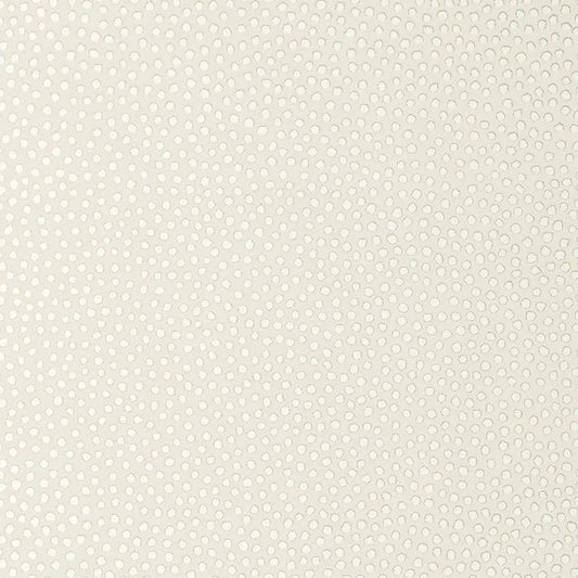 Closeup of a wallpaper showing its Contemporary, Dots, Kids, Pastels, Two-tone pattern, color, and subtle texture.