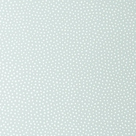 Closeup of a wallpaper showing its Contemporary, Dots, Kids, Pastels, Two-tone pattern, color, and subtle texture.