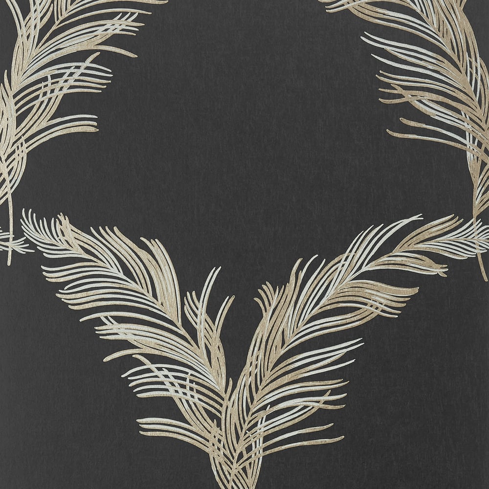 Anna French Metallic Pewter Plumes AT7928