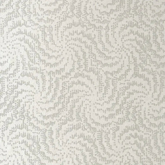 Closeup of a wallpaper showing its Contemporary, Neutrals, Two-tone pattern, color, and subtle texture.