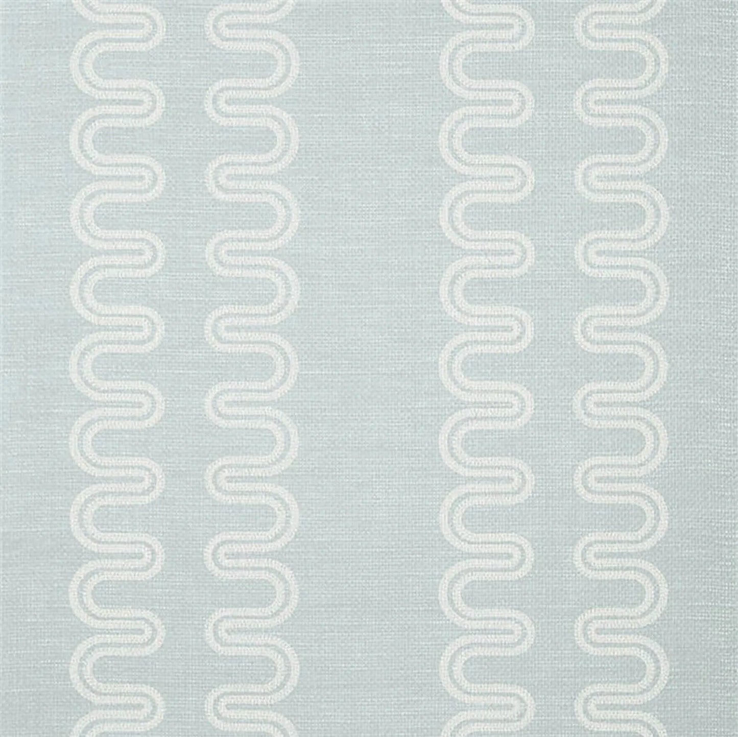 Closeup of a wallpaper showing its Art-Deco, Contemporary, Pastels, Two-tone pattern, color, and subtle texture.