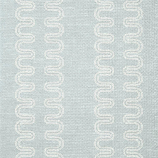 Closeup of a wallpaper showing its Art-Deco, Contemporary, Pastels, Two-tone pattern, color, and subtle texture.