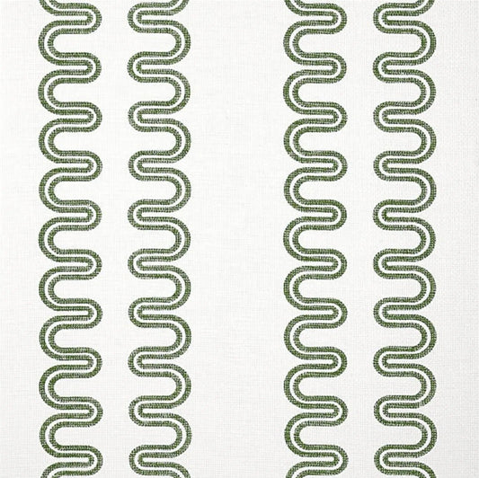 Closeup of a wallpaper showing its Art-Deco, Contemporary, Two-tone pattern, color, and subtle texture.