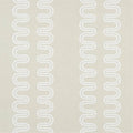 Closeup of a wallpaper showing its Art-Deco, Contemporary, Neutrals, Two-tone pattern, color, and subtle texture.
