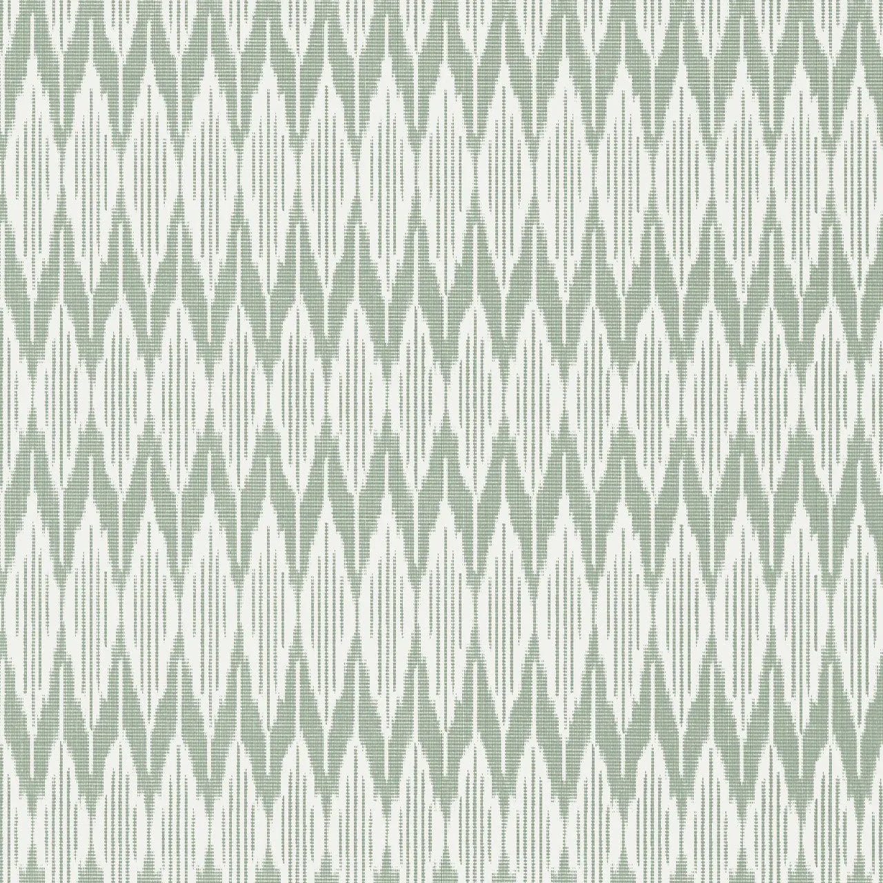 Closeup of a wallpaper showing its Chevron, Contemporary, Geometric, Two-tone pattern, color, and subtle texture.