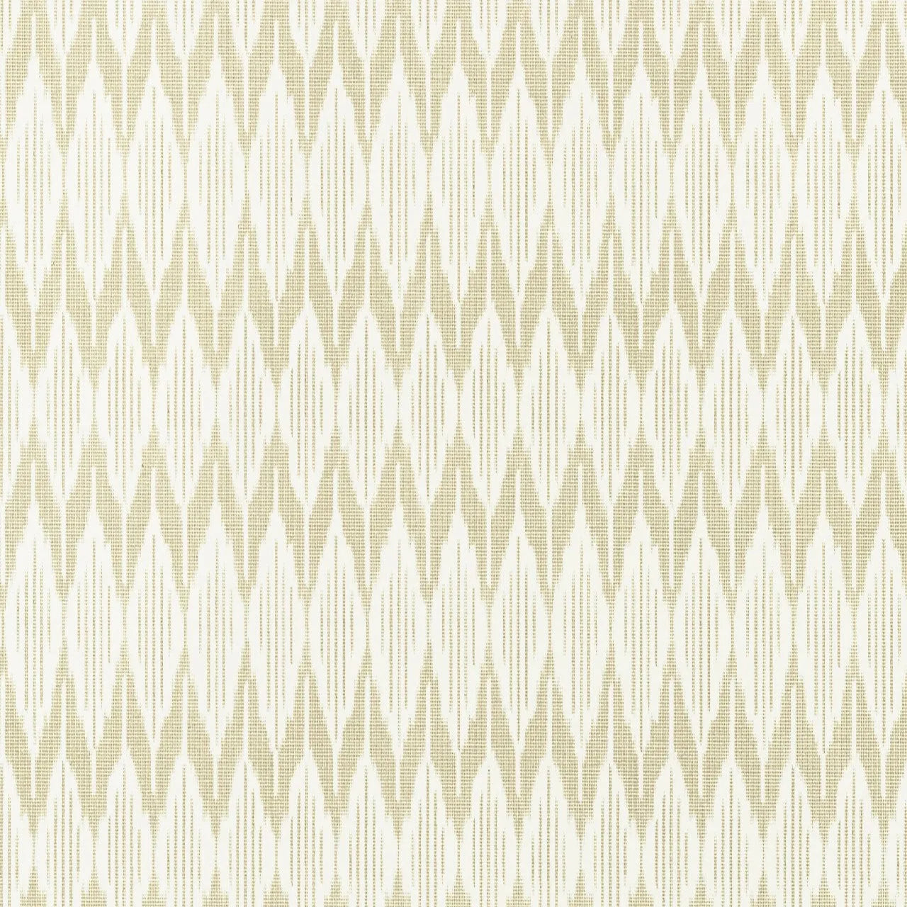 Closeup of a wallpaper showing its Chevron, Contemporary, Geometric, Neutrals, Two-tone pattern, color, and subtle texture.
