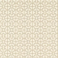 Closeup of a wallpaper showing its Art-Deco, Chainlink, Contemporary, Neutrals, Two-tone pattern, color, and subtle texture.