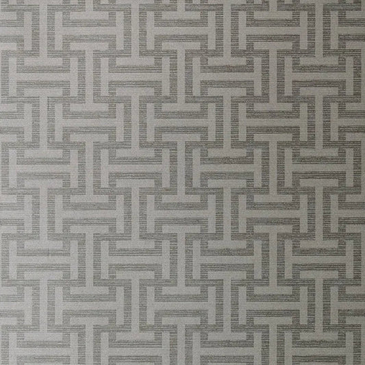Closeup of a wallpaper showing its Geometric, Monochrome, Two-tone pattern, color, and subtle texture.
