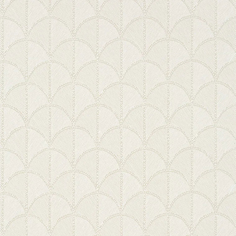 Closeup of a wallpaper showing its Art-Deco, Geometric, Neutrals, Unicolour pattern, color, and subtle texture.