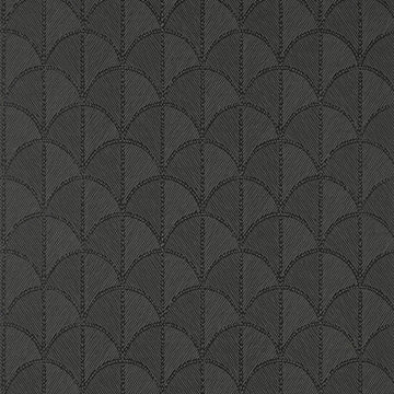 Closeup of a wallpaper showing its Art-Deco, Geometric, Monochrome, Unicolour pattern, color, and subtle texture.