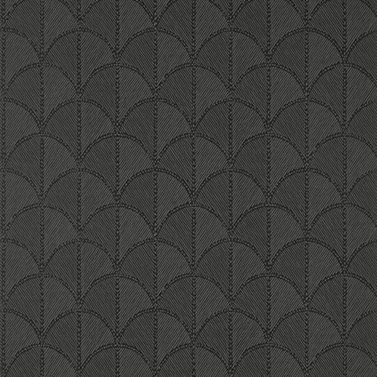 Closeup of a wallpaper showing its Art-Deco, Geometric, Monochrome, Unicolour pattern, color, and subtle texture.