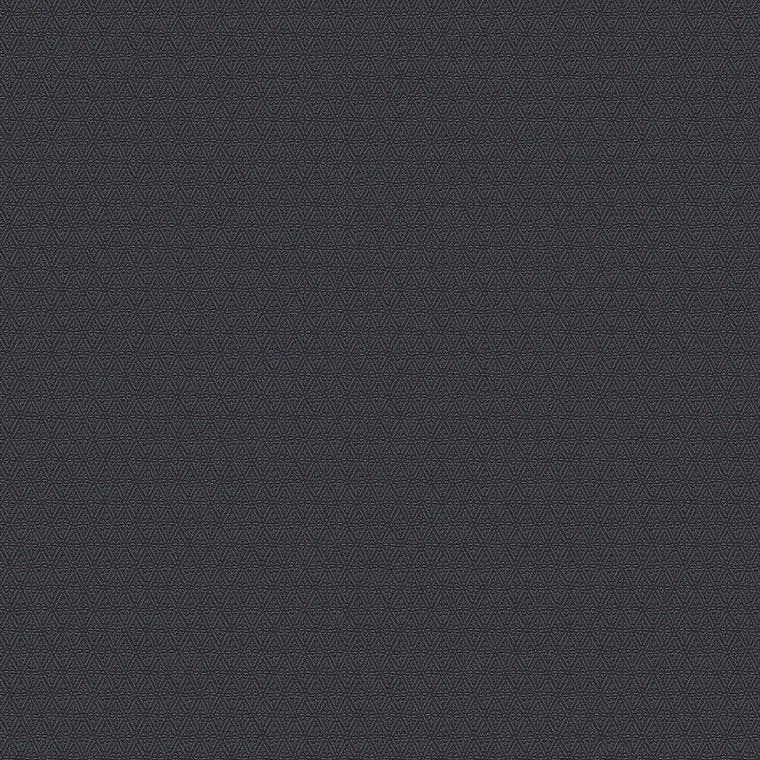 Closeup of a wallpaper showing its Black, Contemporary, Geometric, Monochrome, Plain pattern, color, and subtle texture.