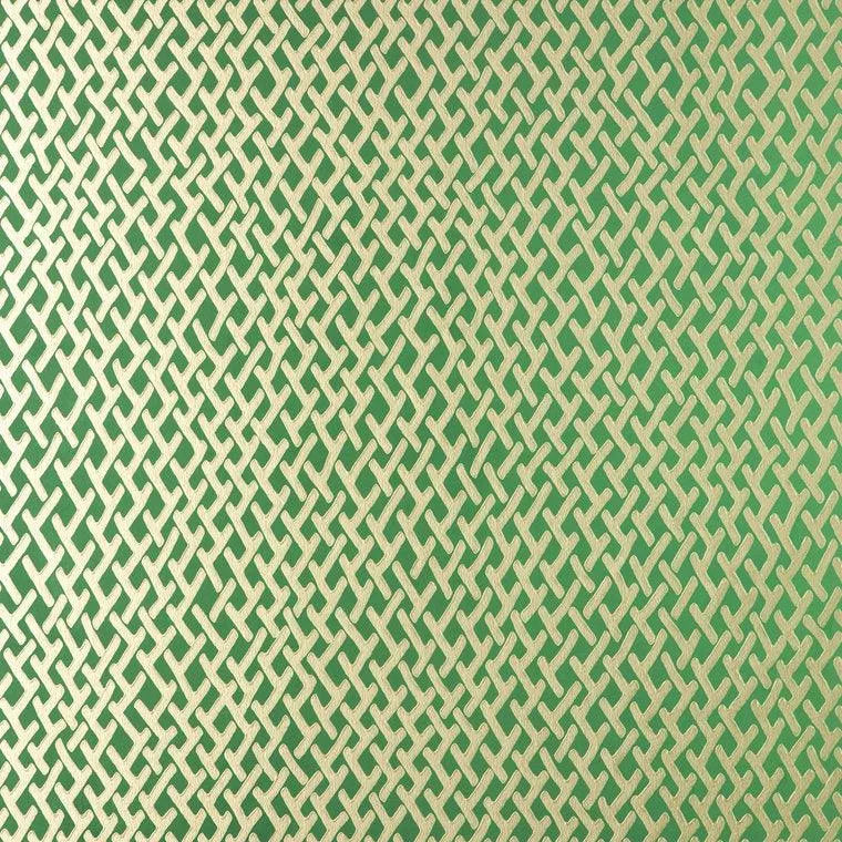 Closeup of a wallpaper showing its Contemporary, Geometric pattern, color, and subtle texture.