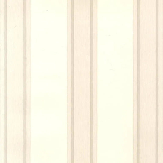 Closeup of a wallpaper showing its Contemporary, Neutrals, Stripes pattern, color, and subtle texture.