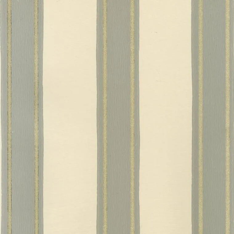 Closeup of a wallpaper showing its Contemporary, Stripes pattern, color, and subtle texture.
