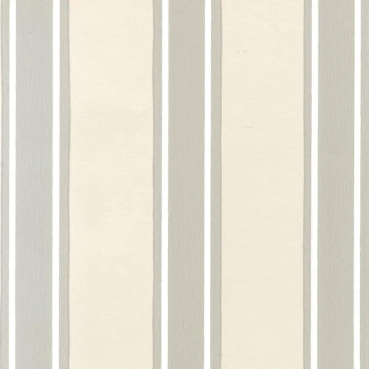 Closeup of a wallpaper showing its Contemporary, Neutrals, Stripes pattern, color, and subtle texture.