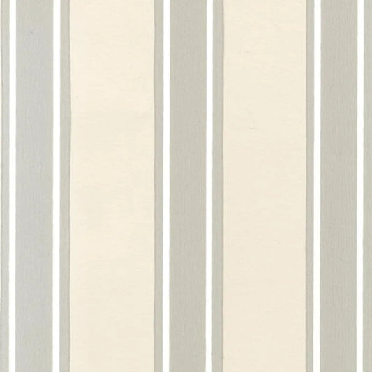 Closeup of a wallpaper showing its Contemporary, Neutrals, Stripes pattern, color, and subtle texture.