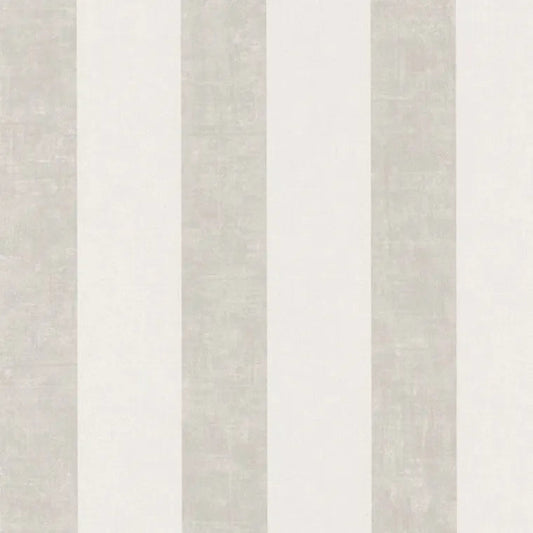 Closeup of a wallpaper showing its Neutrals, Stripes, Two-tone pattern, color, and subtle texture.