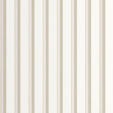 Closeup of a wallpaper showing its Contemporary, Neutrals, Stripes, Two-tone pattern, color, and subtle texture.