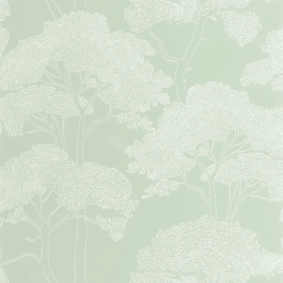 Closeup of a wallpaper showing its Contemporary, Nature pattern, color, and subtle texture.