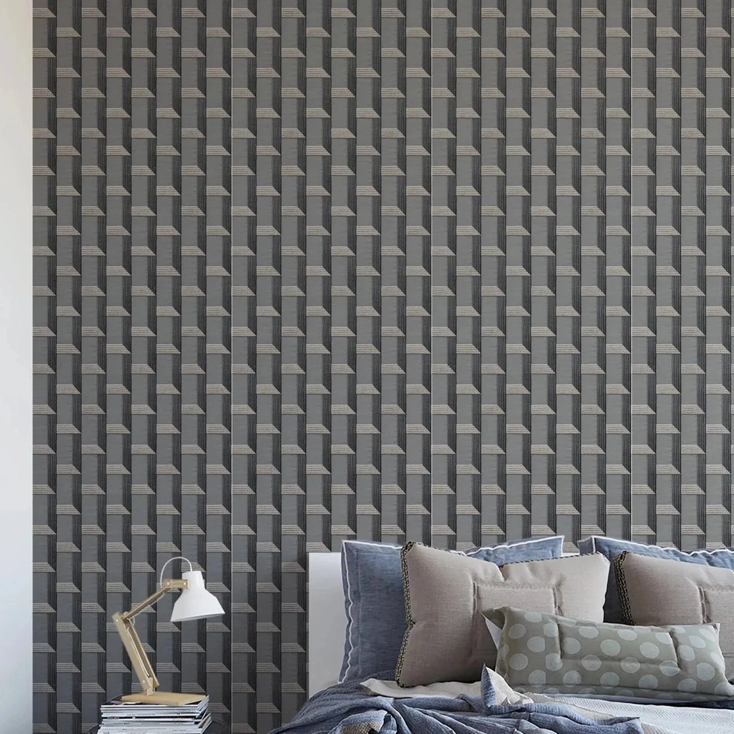 Design ID Embroidery Stitch Panel Wallpaper DE120075