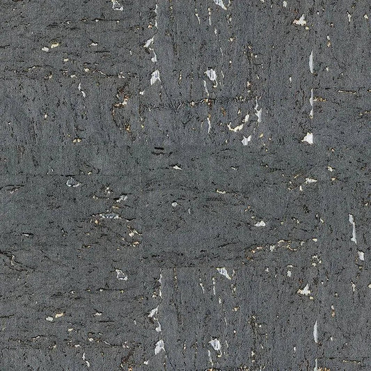 Closeup of a wallpaper showing its Contemporary, Cork, Luxury, Monochrome pattern, color, and subtle texture.