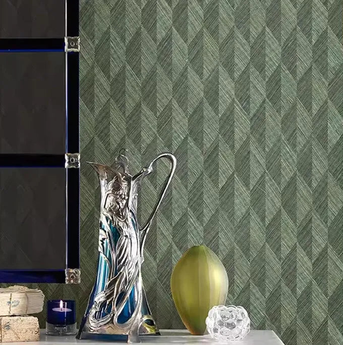 DE Sisal Grasscloth Collage Wallcovering FM14008