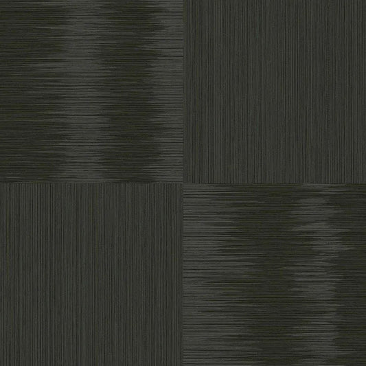 Closeup of a wallpaper showing its Black, Contemporary, Geometric, Monochrome, Unicolour pattern, color, and subtle texture.