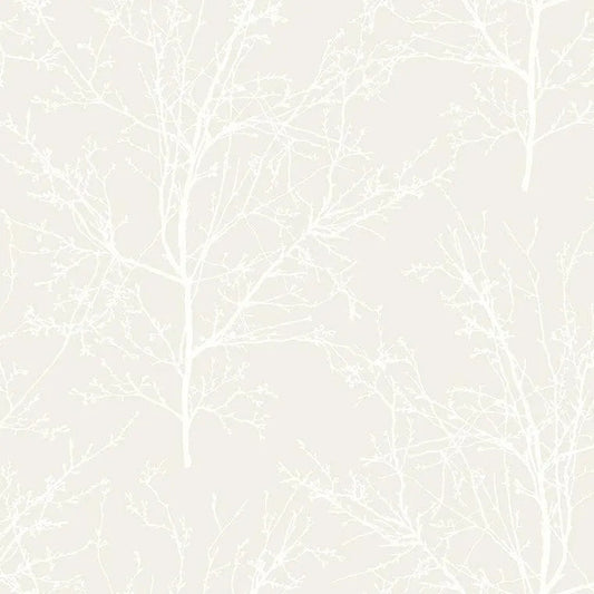 Closeup of a wallpaper showing its Best-Seller, Nature, Neutrals, Two-tone pattern, color, and subtle texture.