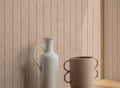 Taupe stripe wallpaper