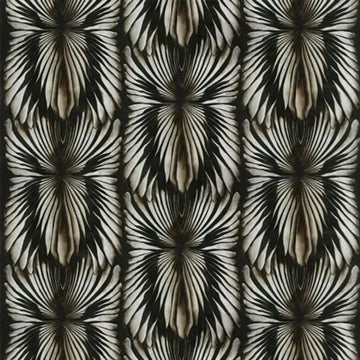 Closeup of a wallpaper showing its Art-Deco, Black, Luxury, Textures, Vinyl pattern, color, and subtle texture.