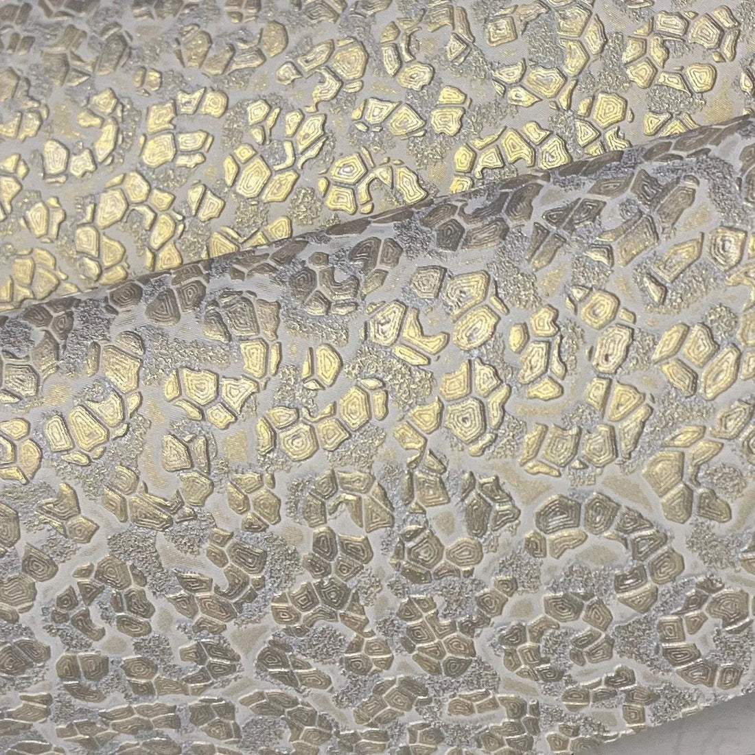 Closeup of a wallpaper showing its Luxury, Textures, Vinyl pattern, color, and subtle texture.