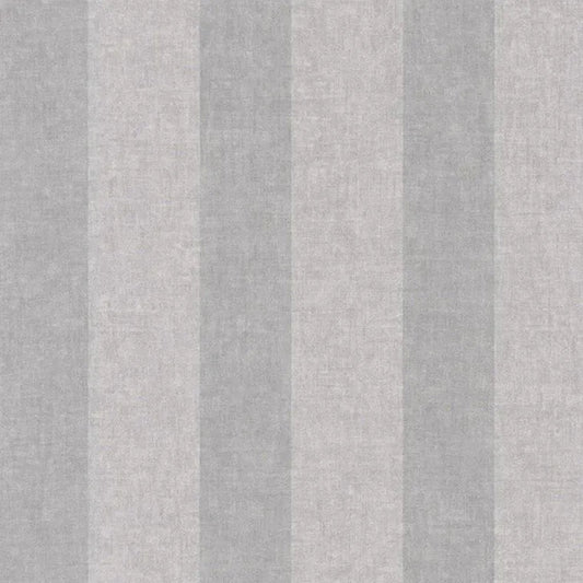 Closeup of a wallpaper showing its Stripes, Two-tone pattern, color, and subtle texture.
