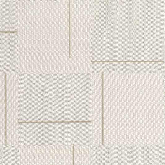 Textured beige wall panel with geometric pattern