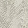 Textured wallpaper with a leaf pattern in neutral tones