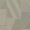 Textured fabric with geometric pattern in neutral tones
