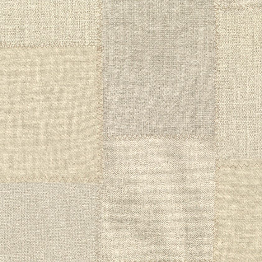 Textured pattern with beige and gray squares