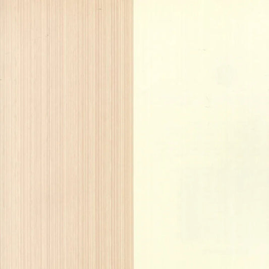 Closeup of a wallpaper showing its Contemporary, Stripes, Two-tone pattern, color, and subtle texture.